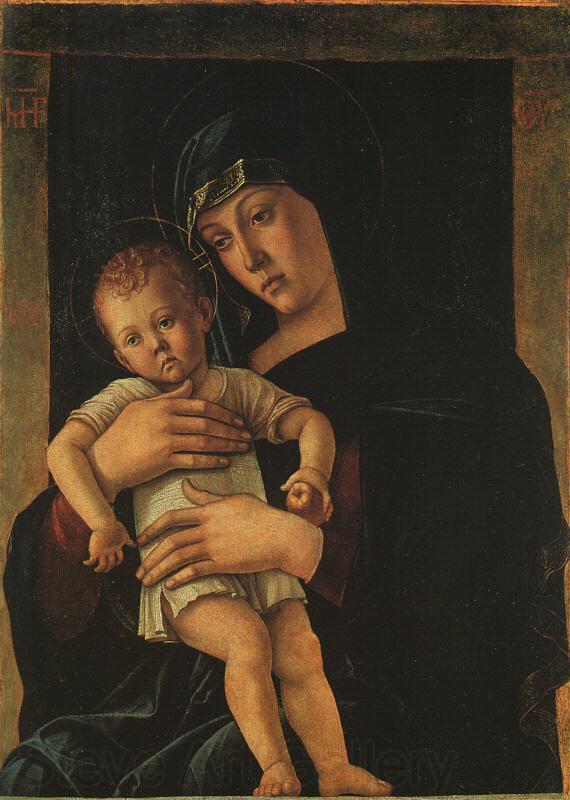 Giovanni Bellini Greek Madonna Germany oil painting art